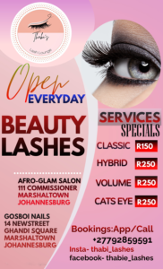 beauty salon flyer